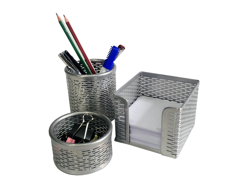 Daxi DX-600 üçlü ofis seti gümüş